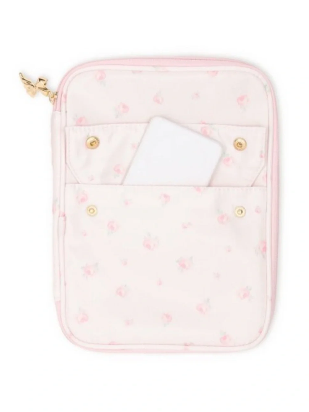 NWT LoveShackFancy x Target- Yoobi Blooming Heirloom Ditsy pink Tech Organizer